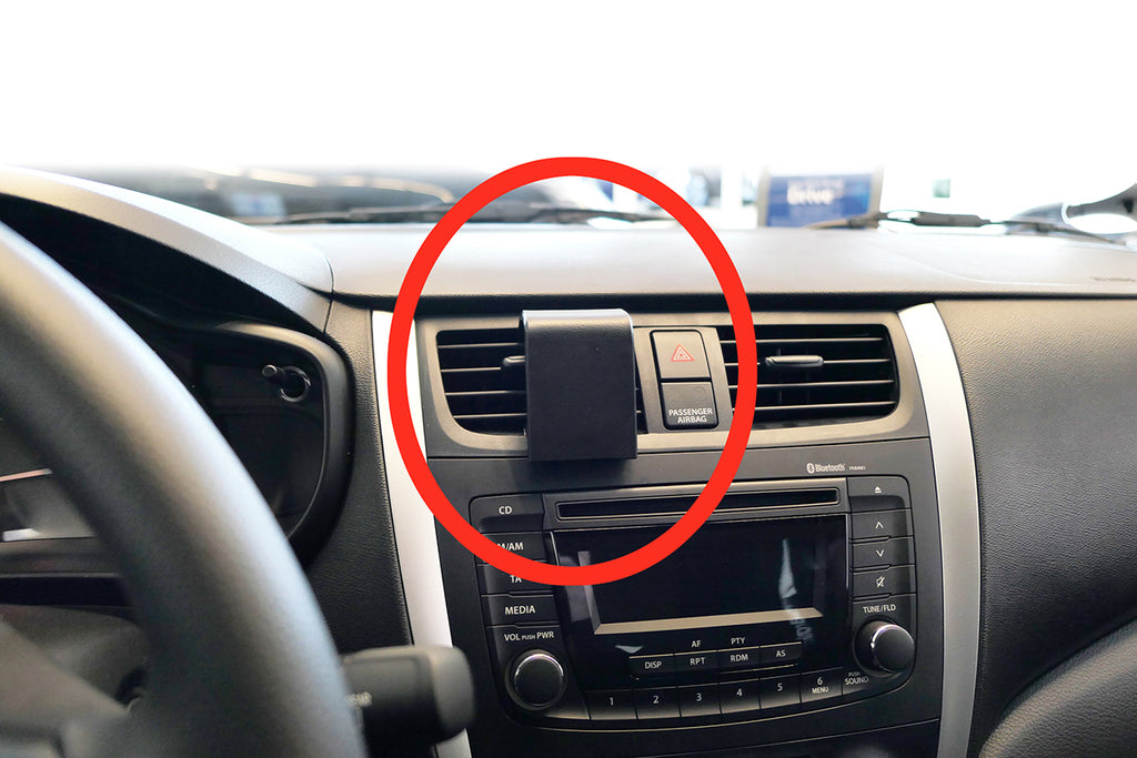 Brodit ProClip 855502 voor Suzuki Celerio 2015-2022 - productfoto zwarte ABS montagebasis