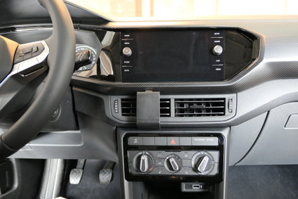 Brodit ProClip 855509 voor Volkswagen T-Cross 2019-2025 - detail van dashboardmontage