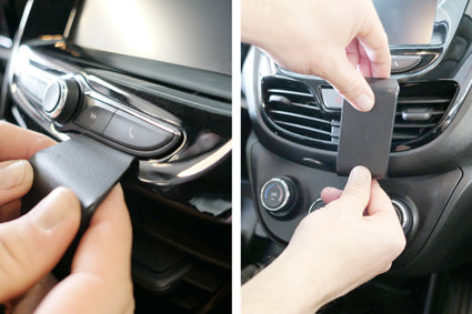 Brodit ProClip 855514 voor Opel Karl 2016-2020 - detail van dashboardmontage