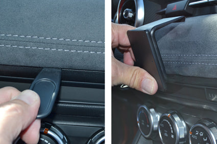 Brodit ProClip 855529 voor Mazda CX-3 2019-2023 - montagepositie op dashboard