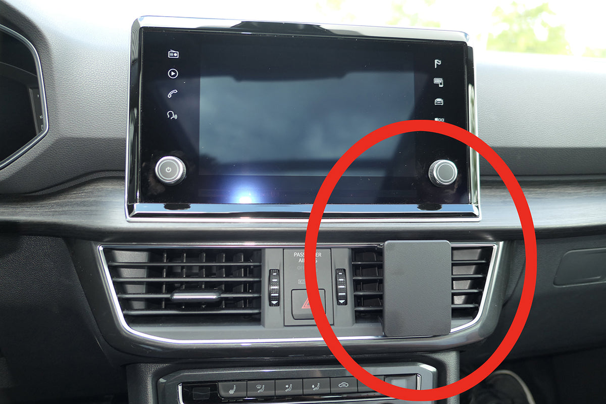Brodit ProClip 855531 voor Seat Tarraco 2019-2024 - productfoto zwarte ABS montagebasis