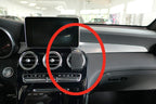 Brodit ProClip 855535 voor Mercedes Benz GLC-Class 2016-2019 - productfoto zwarte ABS montagebasis