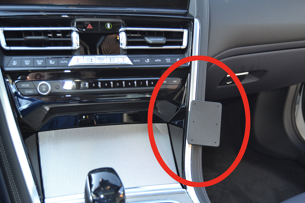 Brodit ProClip 855539 voor BMW 850 2019-2026 - productfoto zwarte ABS montagebasis