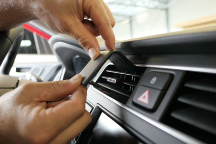Brodit ProClip 855551 voor Hyundai i20 2019-2020 - montagepositie op dashboard