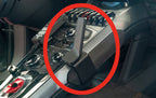 Brodit ProClip 855555 voor Lamborghini Huracan 2016-2023 - productfoto zwarte ABS montagebasis