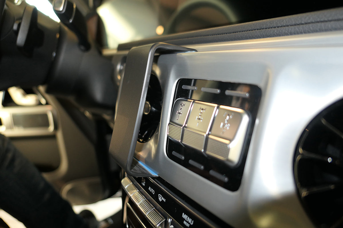 Brodit ProClip 855580 voor Mercedes Benz G-Class 2019-2026 - productfoto zwarte ABS montagebasis