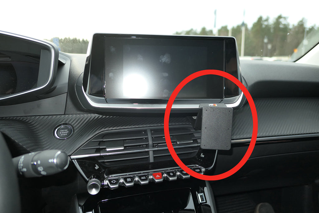 Brodit ProClip 855590 voor Peugeot 208 2020-2026 en Peugeot 2008 2020-2026 - montagefoto 6