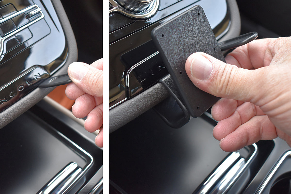 Brodit ProClip 855612 voor Lincoln Corsair 2020-2022 - montagepositie op dashboard