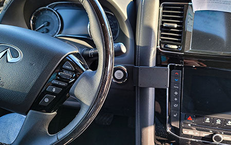 Brodit ProClip 855639 voor Infiniti QX80 2020-2023 - installatiepositie