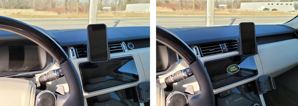 Brodit ProClip 855663 voor Land Rover Range Rover 2018-2021 - productfoto zwarte ABS montagebasis
