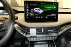 Brodit ProClip 855679 voor Skoda Enyaq IV 2021-2026 en Skoda Elroq 2025-2026 - detail van dashboardmontage
