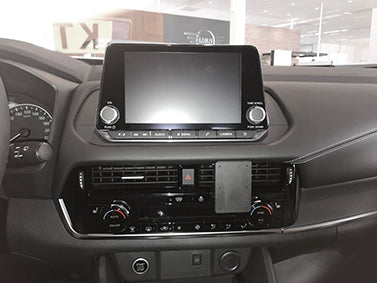 Brodit ProClip 855697 voor Nissan X-Trail 2022-2026, Nissan Rogue 2021-2023 en Nissan Qashqai 2022-2026 - detail van dashboardmontage