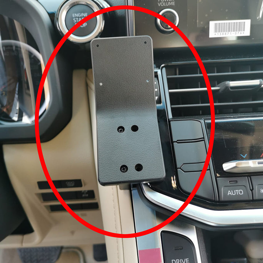 Brodit ProClip 855701 voor Toyota LandCruiser 300 2021-2026 - productfoto zwarte ABS montagebasis