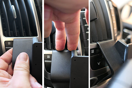 Brodit ProClip 855706 voor Toyota LandCruiser V8 2008-2015 - detail van dashboardmontage