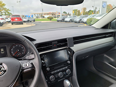 Brodit ProClip 855712 voor Volkswagen Passat 2020-2023 - detail van dashboardmontage