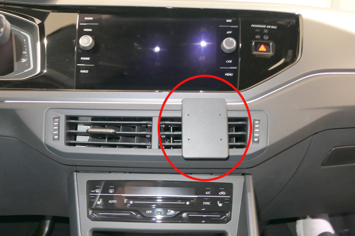 Brodit ProClip 855733 voor Volkswagen Taigo 2022-2026 - productfoto zwarte ABS montagebasis