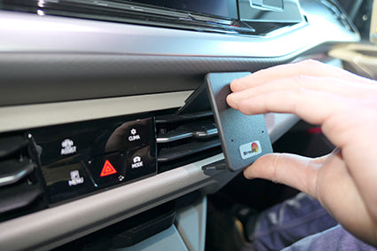 Brodit ProClip 855736 voor Volkswagen Multivan T7 2022-2026 - montagepositie op dashboard