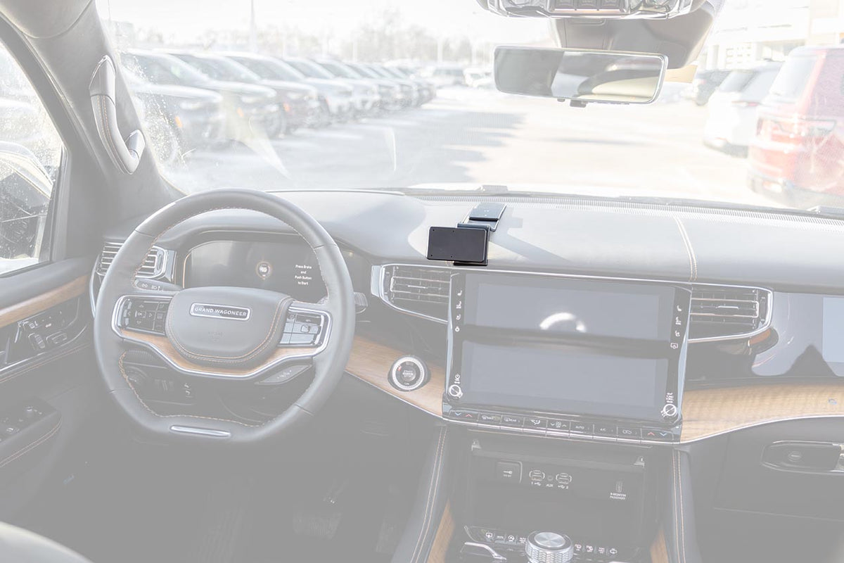 Brodit ProClip 855738 voor Jeep Grand Wagoneer 2022-2026 - productfoto zwarte ABS montagebasis