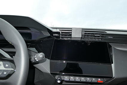 Brodit ProClip 855740 voor Peugeot 408 2022-2026 en Peugeot 308 2022-2026 - detail van dashboardmontage