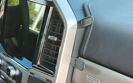 Brodit ProClip 855751 voor Ford Super Duty 2022-2022 - montagepositie op dashboard