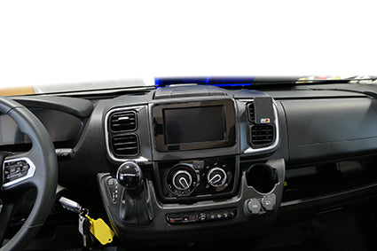 Brodit ProClip 855752 voor Citroen Jumper 2025-2026, Citroen E-Jumper 2025-2026 e.a. - detail van dashboardmontage