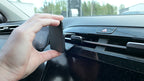 Brodit ProClip 855764 voor Hyundai Tucson 2022-2024 en Hyundai Santa Cruz 2022-2024 - montagepositie op dashboard