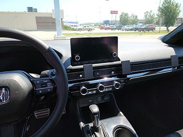 Brodit ProClip 855801 voor Honda Civic 2022-2026 - detail van dashboardmontage