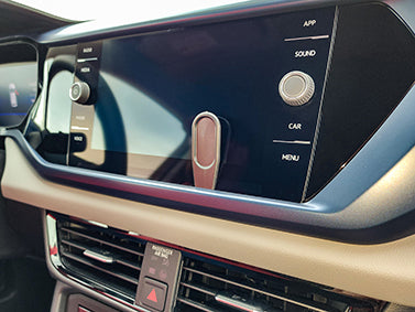 Brodit ProClip 855808 voor Volkswagen Taos 2022-2026 - montagepositie op dashboard