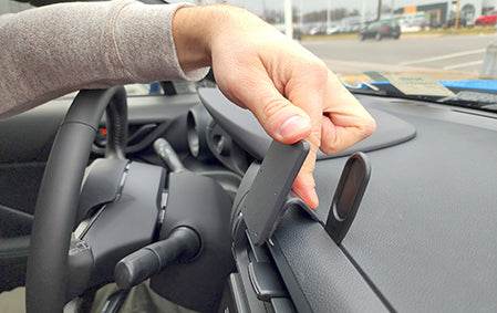 Brodit ProClip 855809 voor Subaru BRZ 2022-2026 - ProClip geplaatst in het voertuig