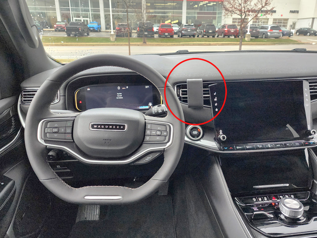 Brodit ProClip 855848 voor Jeep Wagoneer 2022-2026 - productfoto zwarte ABS montagebasis