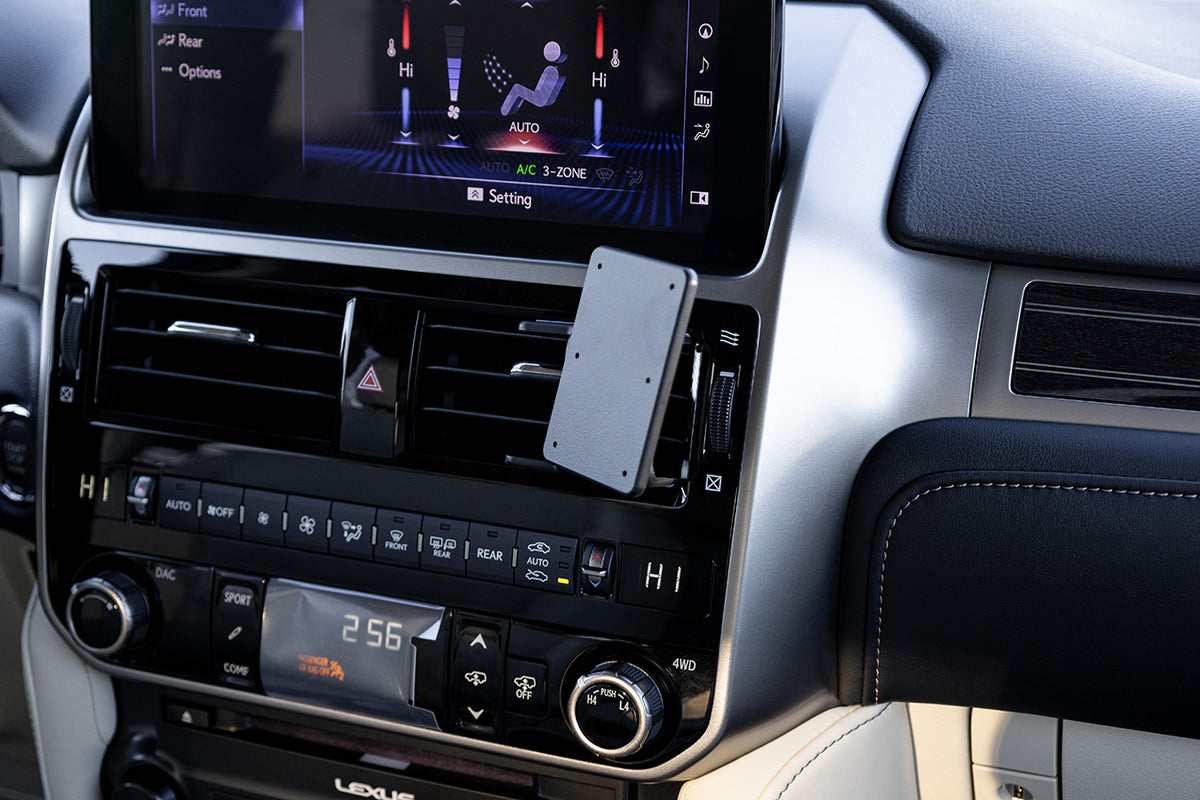Brodit ProClip 855879 voor Lexus GX Series 2022-2023 - productfoto zwarte ABS montagebasis