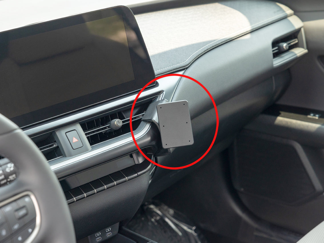 Brodit ProClip 855881 voor Lexus UX Series 2023-2026 - productfoto zwarte ABS montagebasis