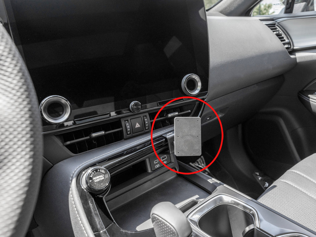 Brodit ProClip 855900 voor Lexus NX Series 2022-2026 - productfoto zwarte ABS montagebasis