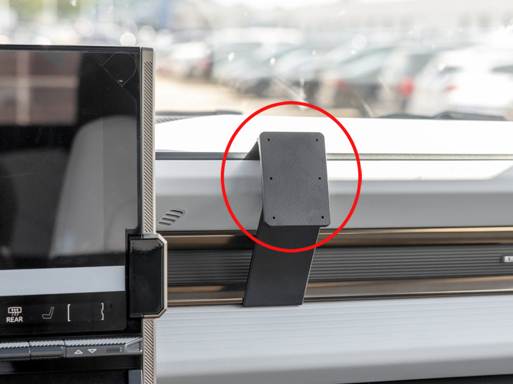 Brodit ProClip 855907 voor GMC Hummer EV 2023-2026 - productfoto zwarte ABS montagebasis