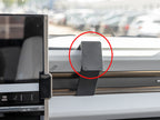 Brodit ProClip 855907 voor GMC Hummer EV 2023-2026 - productfoto zwarte ABS montagebasis