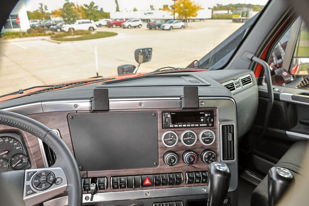 Brodit ProClip 855954 voor Western Star 57X 2023-2026, Western Star 49X 2023-2026 en Western Star 47X 2023-2026 - productfoto zwarte ABS montagebasis