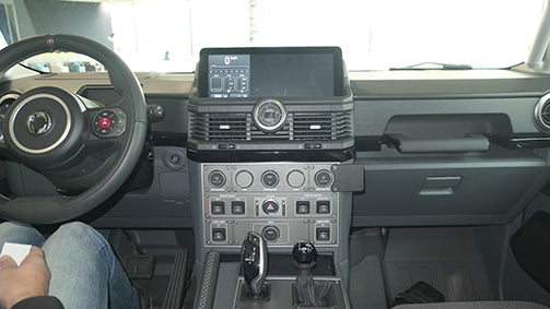 Brodit ProClip 855957 voor Ineos Grenadier 2022-2026 - detail van dashboardmontage
