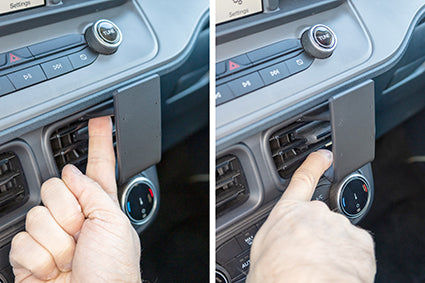 Brodit ProClip 855983 voor Ford Maverick 2022-2026 - detail van dashboardmontage