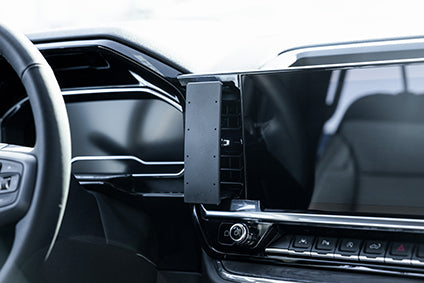 Brodit ProClip 855991 voor Chevrolet Silverado 2500/3500 Series 2022-2026, Chevrolet Silverado 1500 Series 2022-2026 e.a. - detail van dashboardmontage