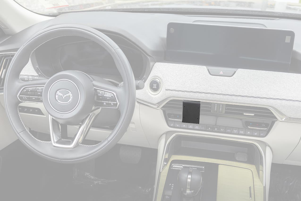 Brodit ProClip 855998 voor Mazda CX-90 2024-2026 - productfoto zwarte ABS montagebasis