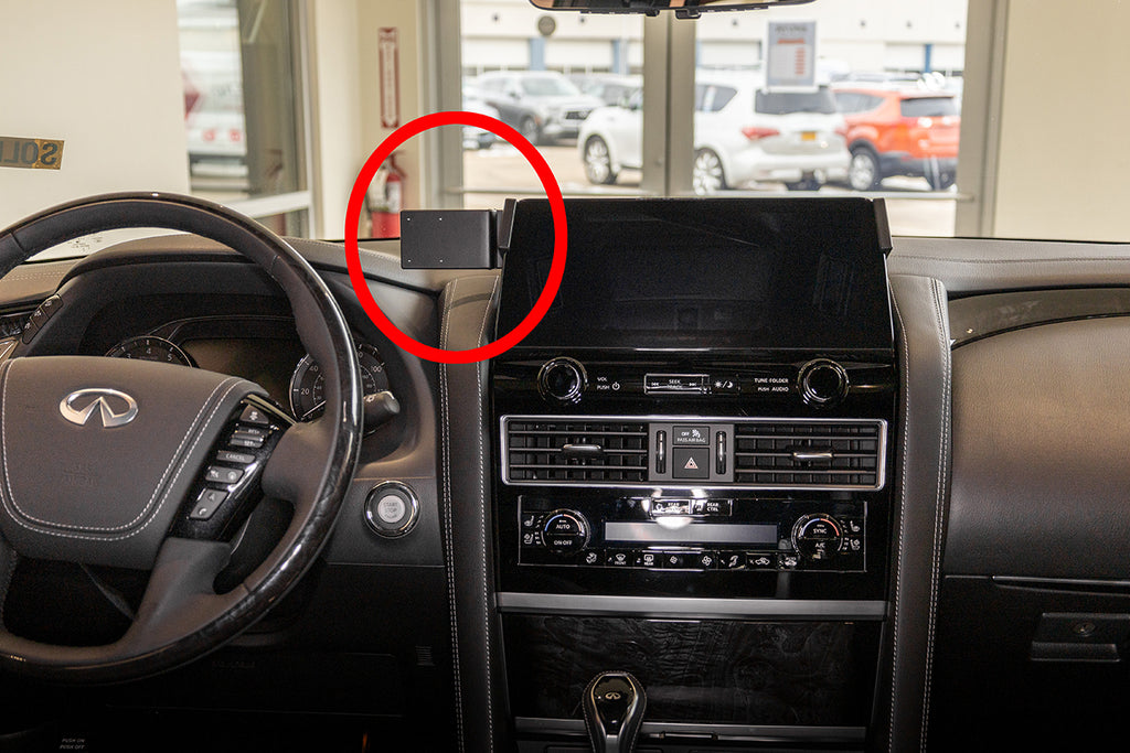 Brodit ProClip 856013 voor Infiniti QX80 2022-2024 en Nissan Armada 2021-2024 - montagefoto 8