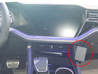 Brodit ProClip 856017 voor Volkswagen Touareg 2024-2026 - productfoto zwarte ABS montagebasis