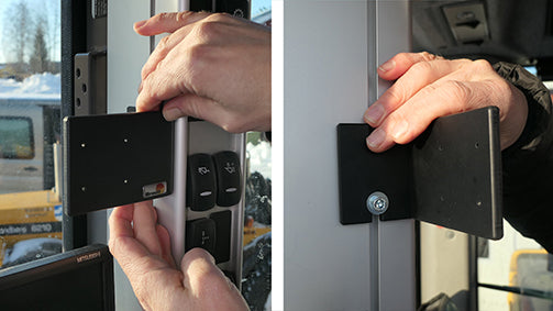 Brodit ProClip 856020 voor Volvo L60 H 2014-2026 - ProClip geplaatst in het voertuig