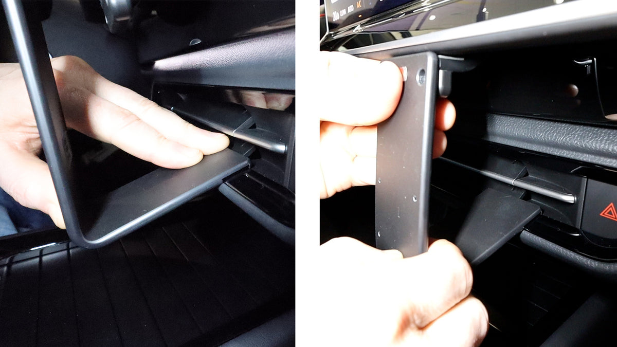 Brodit ProClip 856024 voor Volkswagen ID.7 2024-2026 - ProClip geplaatst in het voertuig