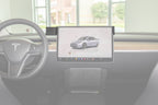 Brodit ProClip 856037 voor Tesla Model Y 2020-2025 en Tesla Model 3 2018-2024 - productfoto zwarte ABS montagebasis