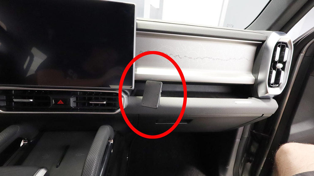 Brodit ProClip 856054 voor Jetour T2 2023-2026 - productfoto zwarte ABS montagebasis