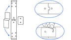 Brodit ProClip 856075 voor GAC GS8 2016-2026 - montagepositie op dashboard