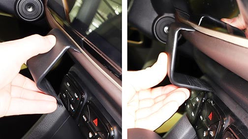 Brodit ProClip 856078 voor GAC GS3 2023-2026 - ProClip geplaatst in het voertuig