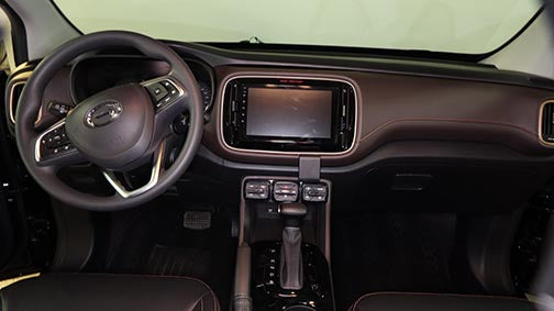 Brodit ProClip 856078 voor GAC GS3 2023-2026 - detail van dashboardmontage