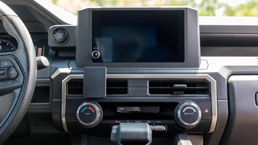 Brodit ProClip 856087 voor Toyota Tacoma 2024-2026 - detail van dashboardmontage